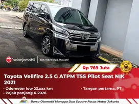 [ LOW KM ] Toyota Vellfire 2.5 G ATPM TSS Pilot Seat 2021/2022
