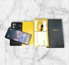 Poco F3 5G fullset 8+8/256 nett