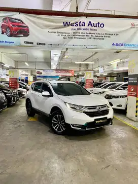 KM 62rb Panoramic Honda CRV Turbo Prestige 2017 AT Like new