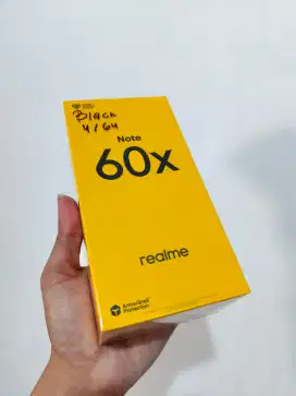 Realme note 60x 4/64 (promo murah)