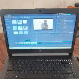 Jual Laptop Editing HP Ryzen 5 ram 8gb ssd 128gb + hdd 500gb