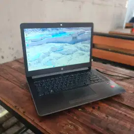 Jual Murah Laptop HP Ryzen 5 ram 8gb ssd 128gb + hdd 500gb