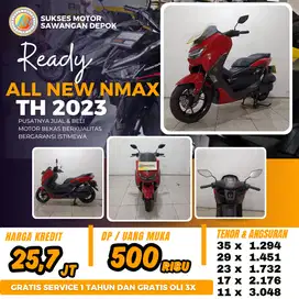 DP 500 YAMAHA NMAX N MAX NEW THN 2023 CASH KREDIT UNIT MULUS GARANSI