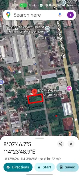 *DIJUAL* Tanah area lingkar Ketapang - Banyuwangi