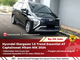 [ LOW KM 5RB ] Hyundai Stargazer 1.5 Trend Essential AT 2024/2025
