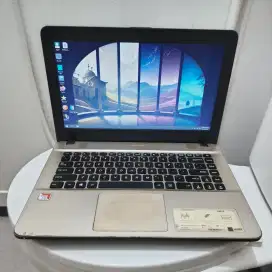JUAL LAPTOP ASUS X441B RAM 4GB HDD 1000GB LAYAR 14 INCH