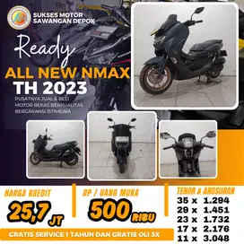PROMO YAMAHA NMAX N MAX 155 THN 2023 DP 500 UNIT MULUS BERGARANSI