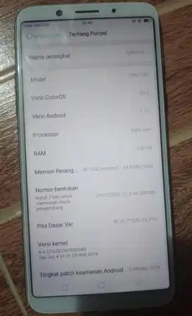 Oppo f5 ram 4/64