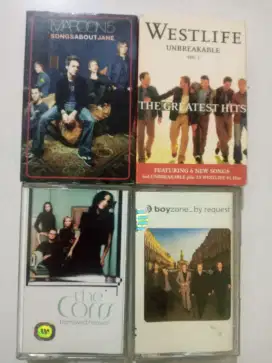 Borong 8 kaset Band luar era 90 an