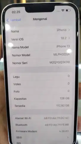 iphone 13 128 pink ibox mulus lengkap