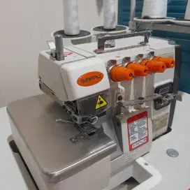 Mesin Obras Dinamo Servo Direct Drive Simaru 4 Benang