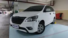 TDP 6,JT Toyota Kijang Innova 2.0 G Luxury Bensin-AT Silver 2011
