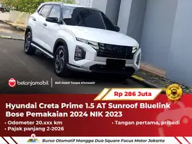 [ GARANSI 1TH ] Hyundai Creta Prime 1.5 Sunroof Bluelink 2023/2024