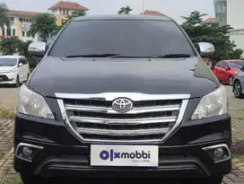 TDP 7,JT Toyota Kijang Innova 2.0 V Luxury Bensin-AT Silver 2012