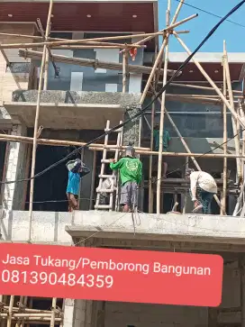 Jasa tukang/pemborong bangunan