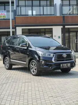 LOW KM 48rb! Toyota Kijang Innova 2.0 V Luxury Bensin AT 2021 - Hitam