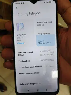 Jual Handphone Poco M3 4/64g
