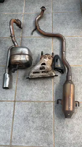 Knalpot yaris 2012 s limited