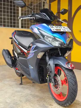 Yamaha Aerox / Aerox 155 2023, Blue Premium Cyber City.
