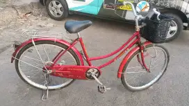 Sepeda mini phonik uk26 rem pakem ban tebal semua siap pakai
