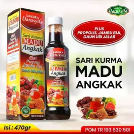 Sari Kurma Madu Angkak plus Daun Ubi Jalar Surabaya