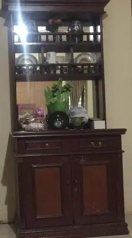 Meja hias lOO % Kayu Jati