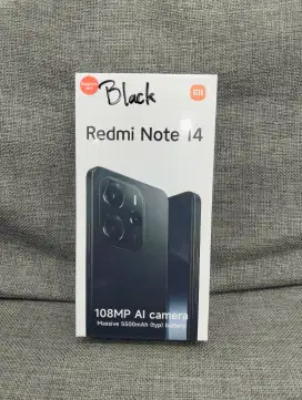 Kredit Bisa, Redmi Note 14 8/256 Black Ready