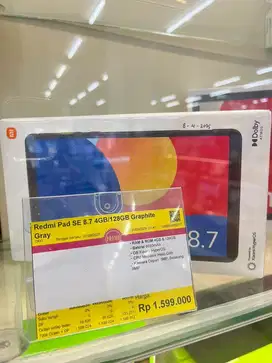 Redki Pas SE 8.7 4/128GB | Promo Cicilan Gratis 1x Angsuran