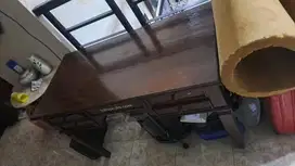 Meja rias atau belajar jati