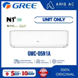 Ac Gree 1/2 pk Gwc-n1a Unit only - pasang - trade in