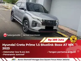 [ LOW KM ] Hyundai Creta Prime 1.5 Sunroof Bluelink Bose AT 2023 2024