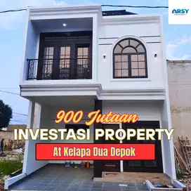900 JTaan- Investasi Property At Kelapa Dua Depok - 5 mnt STASIUN UI