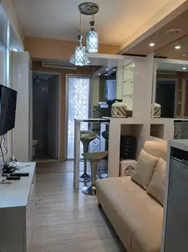 Diseqakan 1 BR FF Bagus Apartemen Bassura City