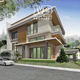 DIJUAL RUMAH HOEK SEDANG BANGUN LOKASI SANGAT STRATEGIS - BSD CITY