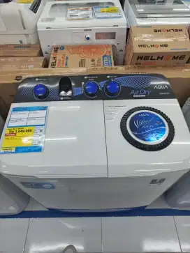 Promo cicilan mesin cuci Aqua 8kg