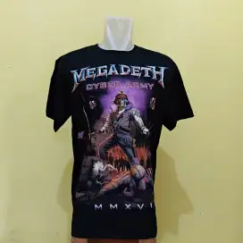 Kaos Megadeth bootleg thailand