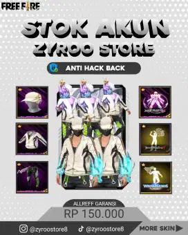 STOK PRIBADI AKUN FF