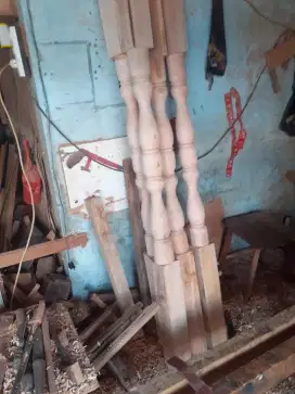 Bubut kayu indonesia