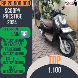 SCOOPY PRESTIGE 2024 SECOND LIKE NEW
