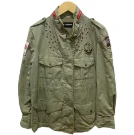 Jaket Jacket Parka Militer Military Multi Pocket