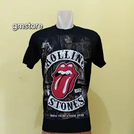 Kaos rolling stones bootleg thailand