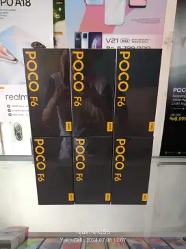 Xiaomi Poco F6 5G 12/512 GB Snapdragon 8s Gen 3 Garansi Resmi