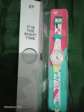 Jam Swatch Original _ Like new ( Kondisi fullset & Baru )