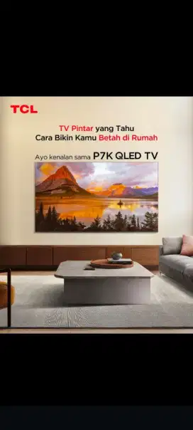 Tv led tcl  qled tv p7k