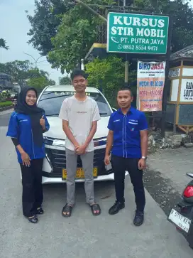 Dibutuhkan instruktur kursus stir mobil putra jaya
