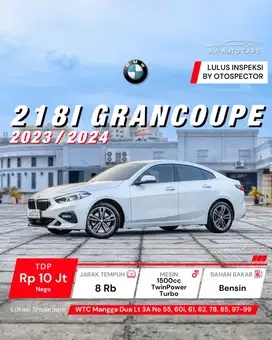 BMW 218i GrandCoupe 2024 NIK 2023 Spek Diatas CLA200 AMG