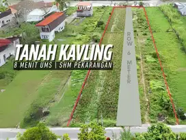 Tanah Kavling Kost Ring 1 UIN Solo SHM + PBG