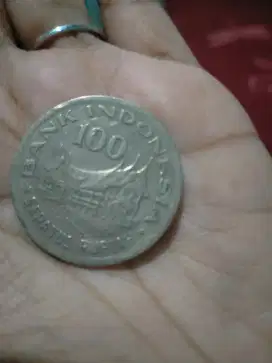 Jual uang koin kuno 100 rupiah tahun 1978