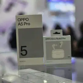 Oppo A5PRO  free tws bluetooth hanya 3jtan