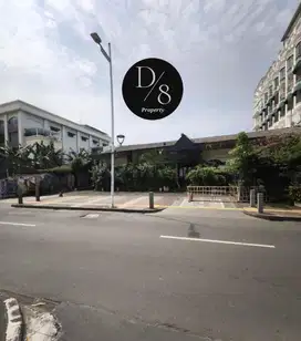 Tanah Komersial Kemang Raya, 1200m². Jalan utama. Hadap Barat.SHM, 72M